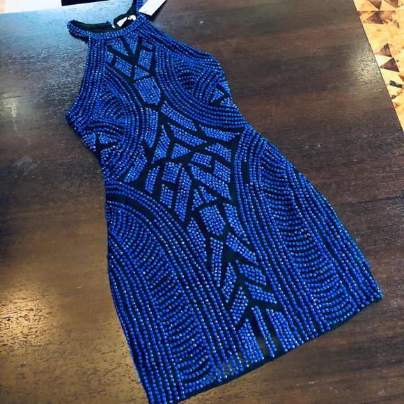 parker blue beaded dress Youma Dress - Female - Black - Size 36 main image 0